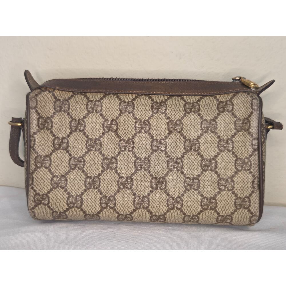GG Supreme Web Stripe Crossbody Bag + Organizer Insert Ophidia Vintage - Picture 2 of 15